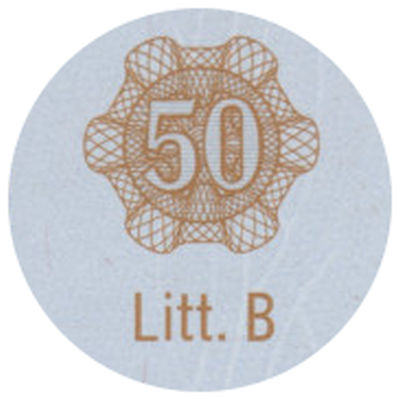 50 Markkaa 1963 Litt.B